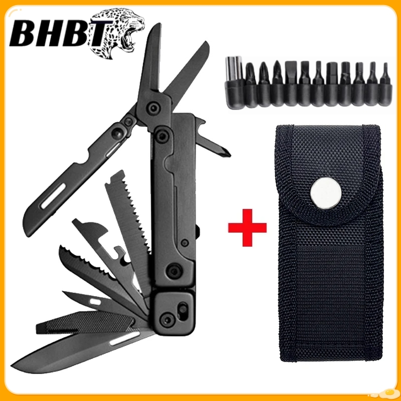 Outdoor Power Board - BHBT 14-in-1 EDC Multitool Detachable Scissors