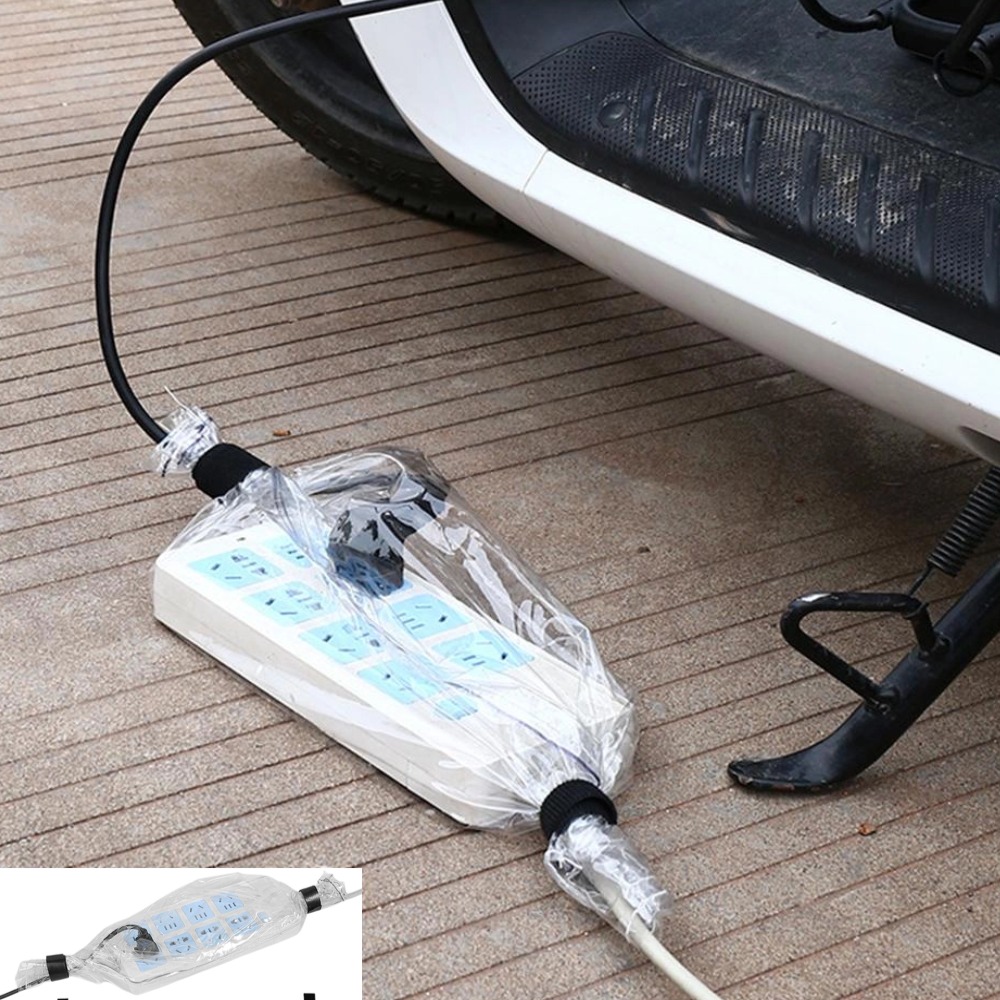 Outdoor Power Outlet Cover - Waterproof EV Charger Rain Cover, Dustproof