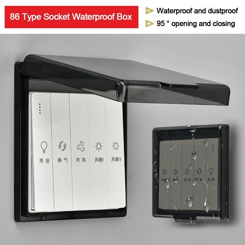1Pc 86 Type Self-Adhesive Ultr - đánh giá và giá Outdoor Power Outlet Cover