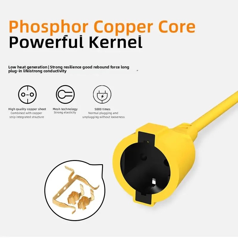 16A EU Schuko Power Strip 4KW  - đánh giá và giá Outdoor Power Strip
