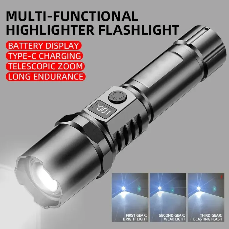 Powerful Led Handheld Flashlig - đánh giá và giá Outdoor Power For Lights