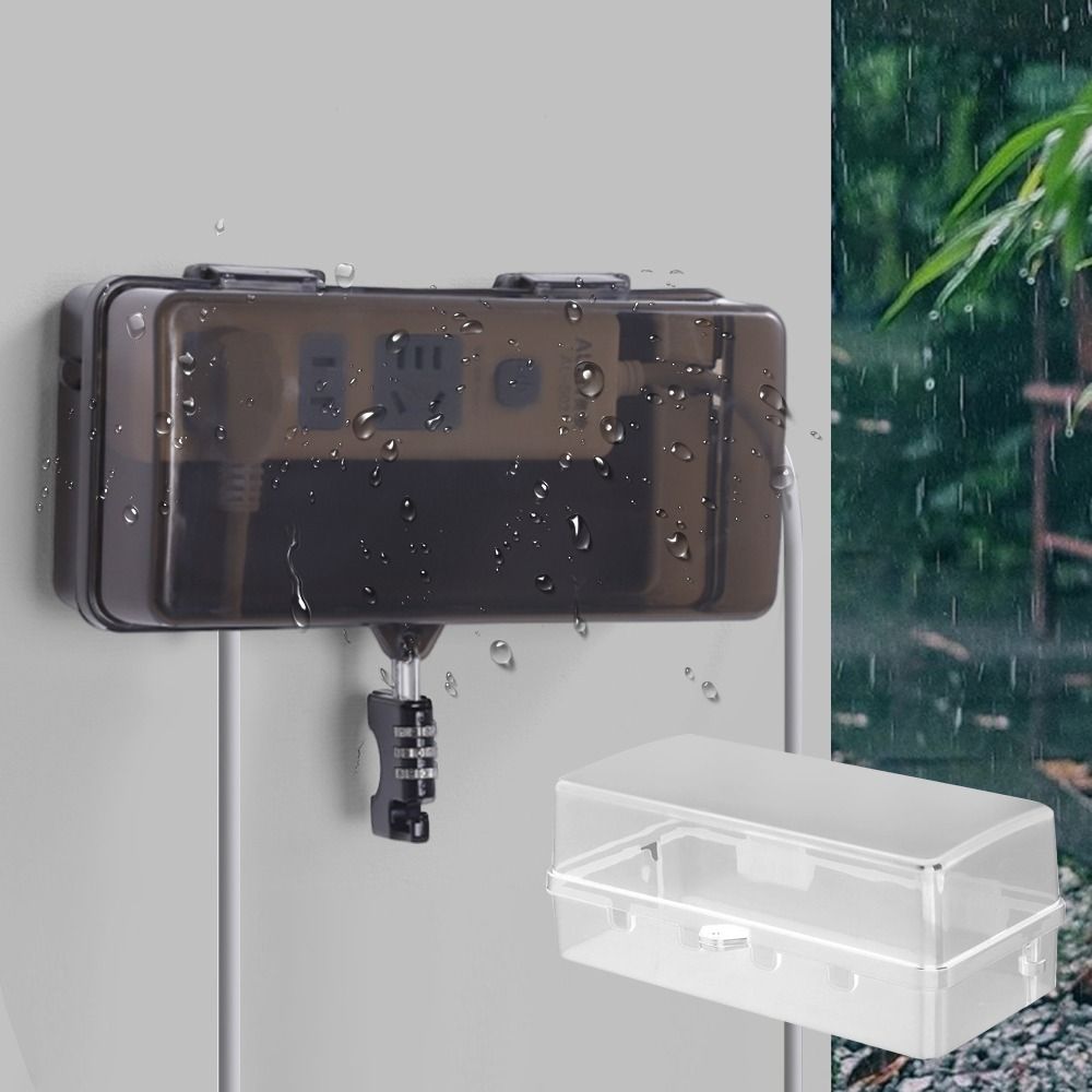Durable Plastic Plug Box Anti- - đánh giá và giá Outdoor Power Strip