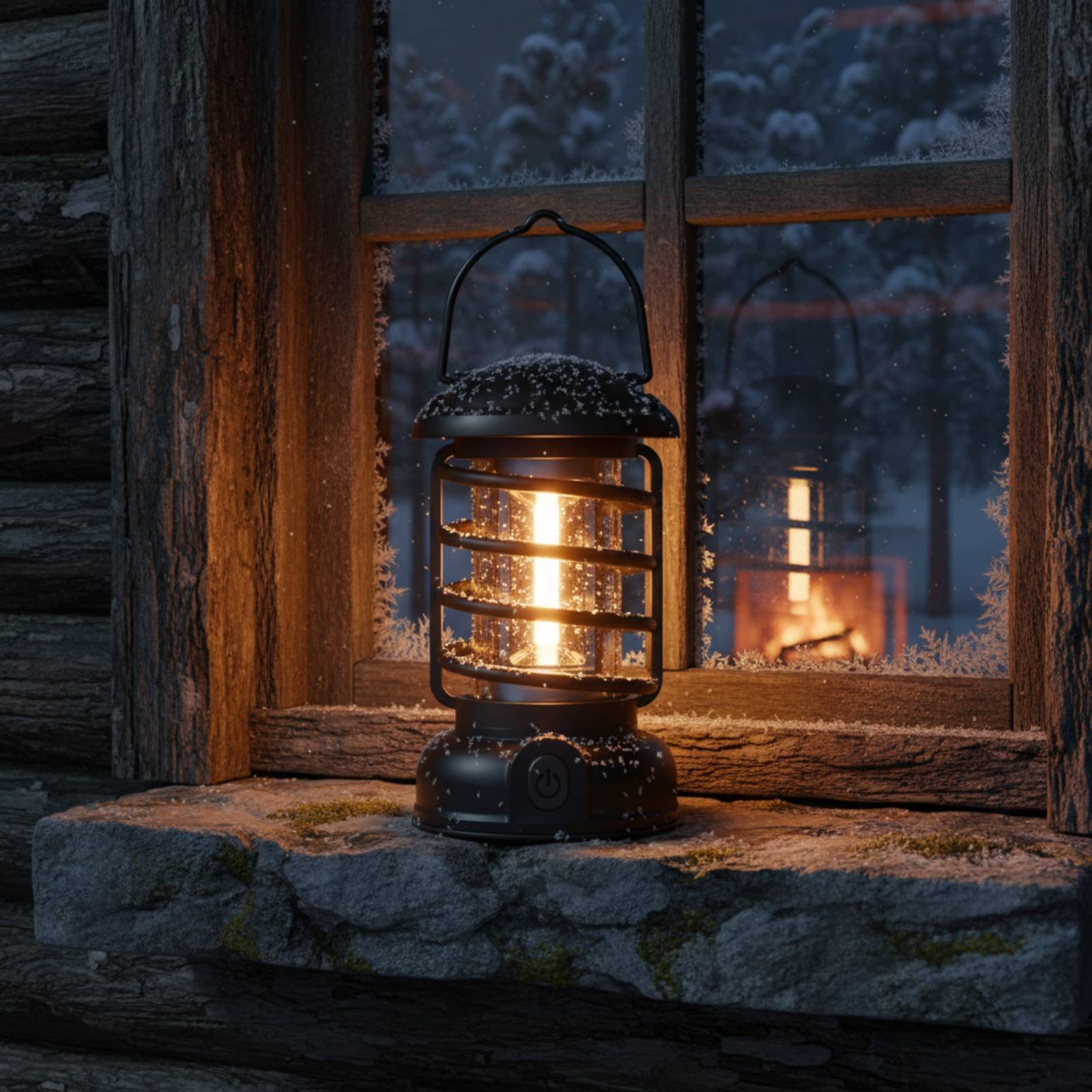 Retro Camping Lantern Two-Way  - đánh giá và giá Outdoor Power For Lights