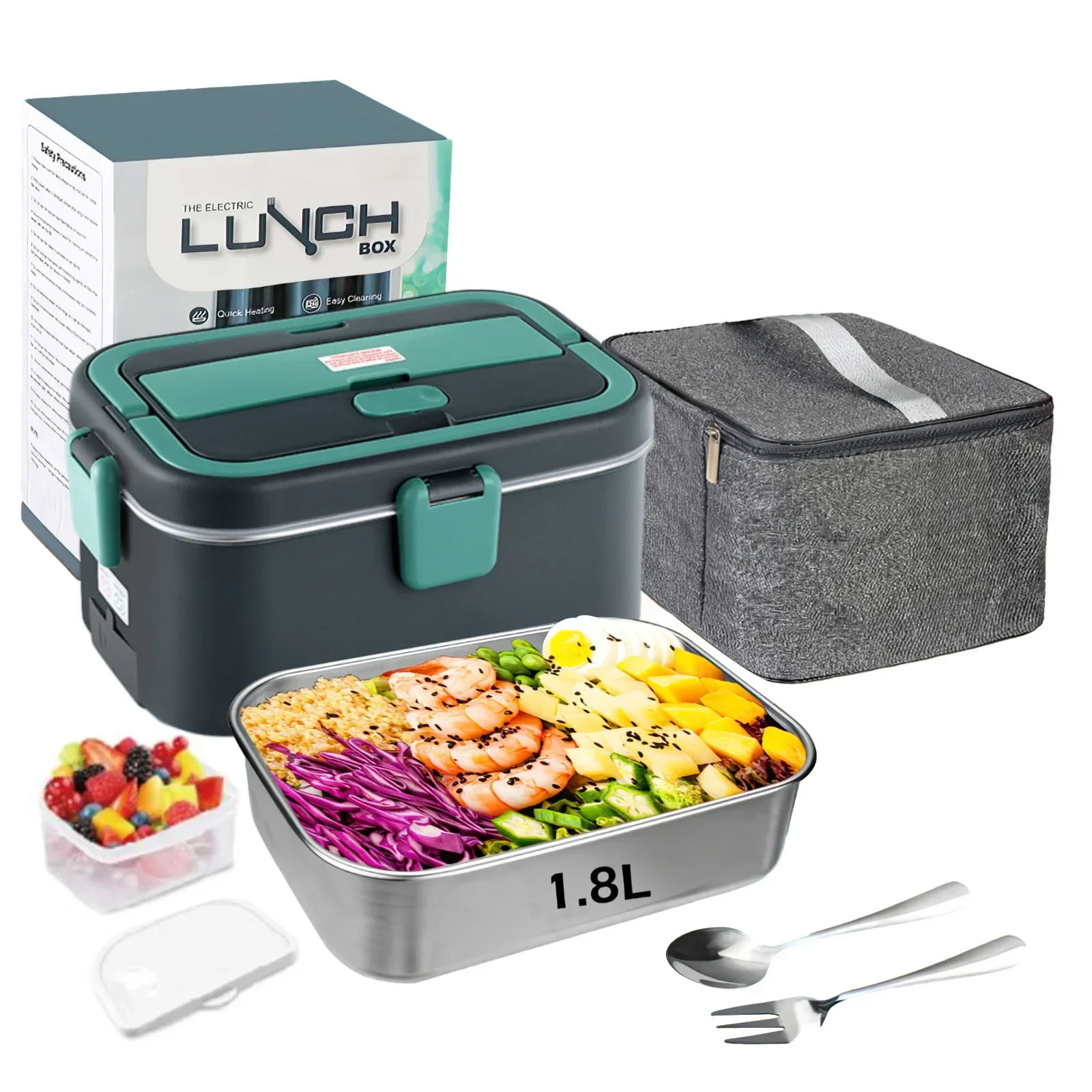 Electric Lunch Box Food Warmer - đánh giá và giá Outdoor Power Box