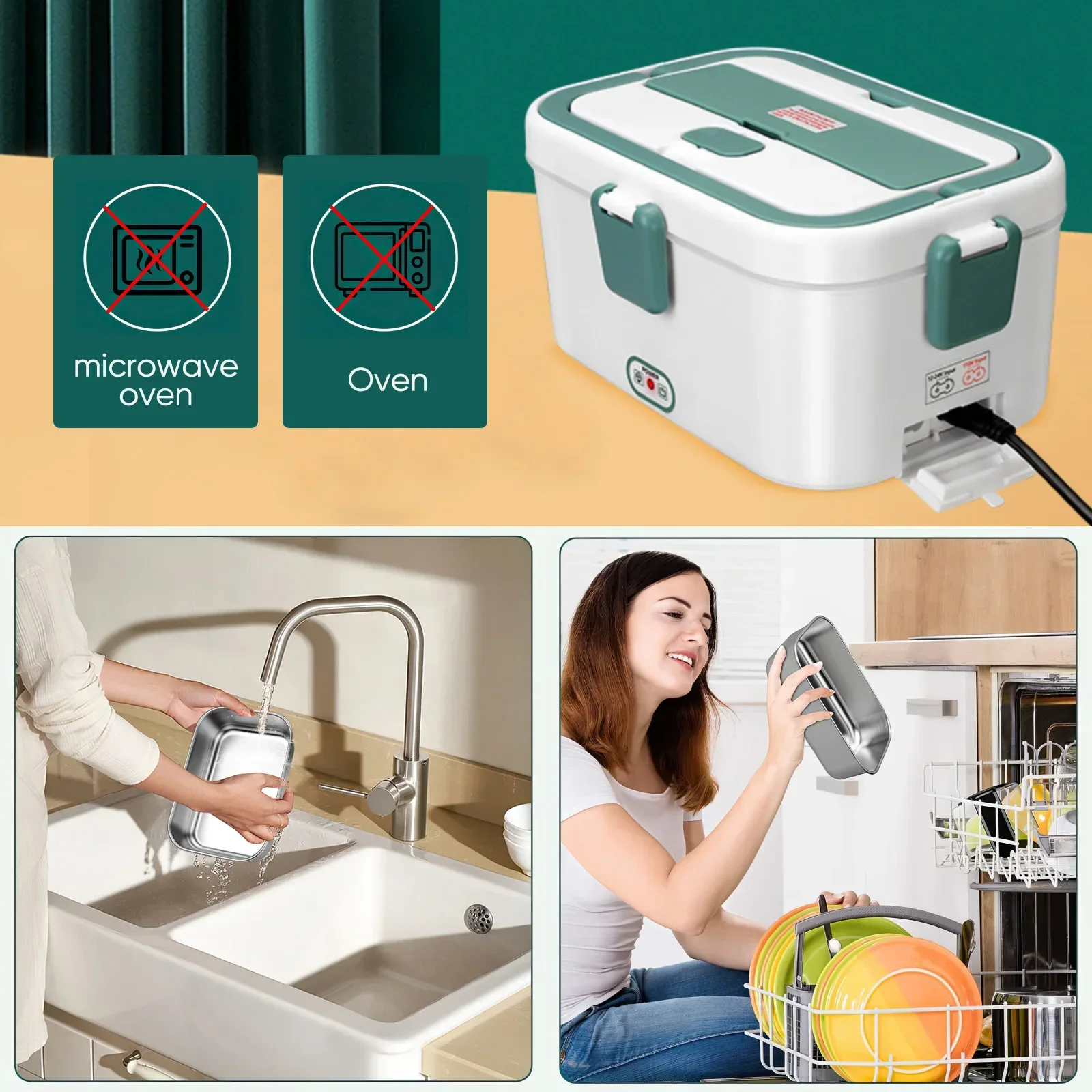 Electric Lunch Box Food Warmer - đánh giá và giá Outdoor Power Box