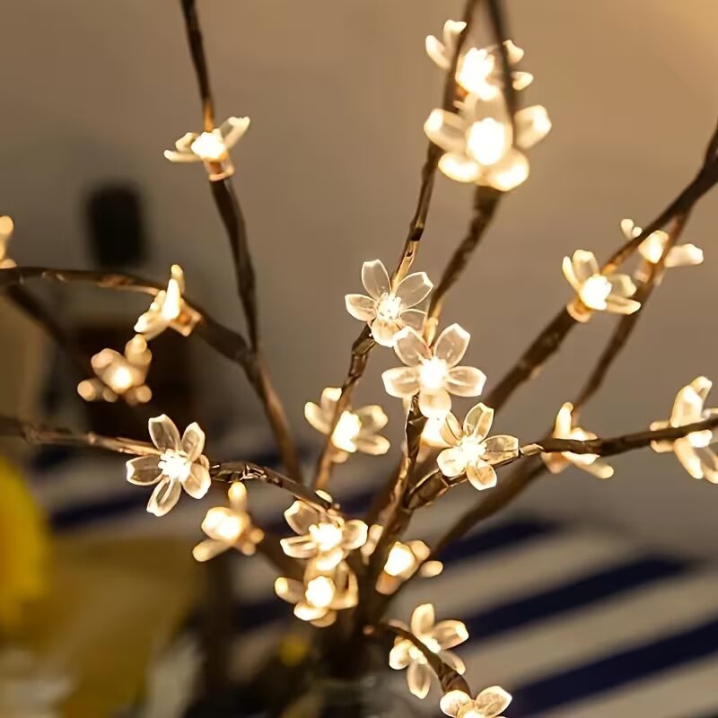 1/2PC 20LED Cherry Blossom Tre - đánh giá và giá Outdoor Power For Lights