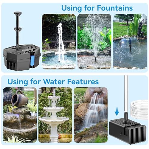 8W Solar Fountain Pump With 30 - đánh giá và giá Outdoor Power Equipment