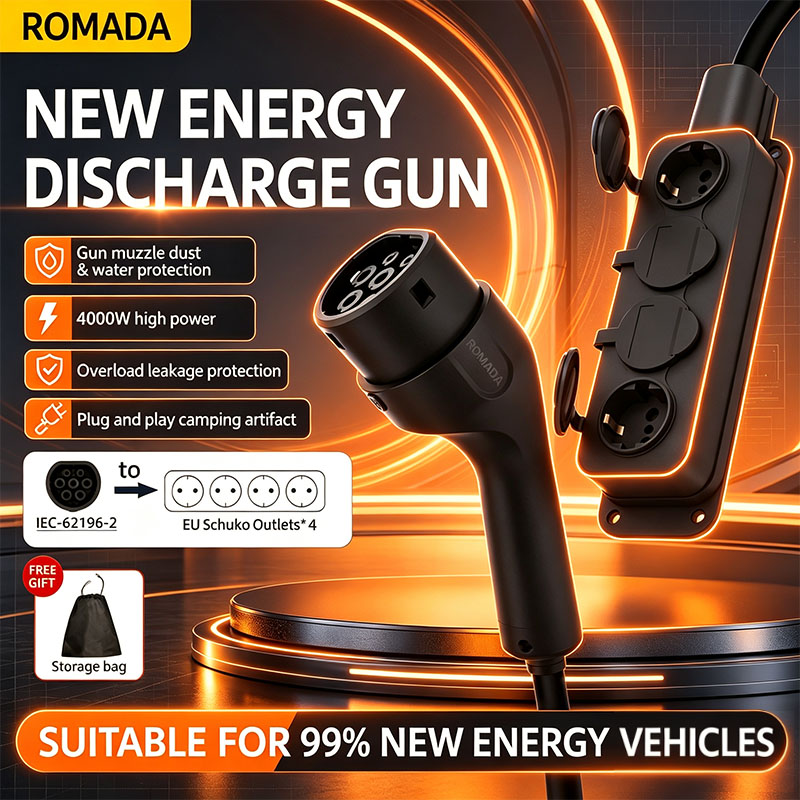ROMADA New Energy Vehicle Disc - đánh giá và giá Outdoor Power Strip