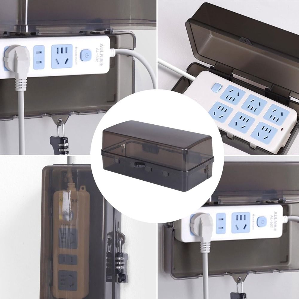 Portable Plastic Plug Box Anti - đánh giá và giá Outdoor Power Strip