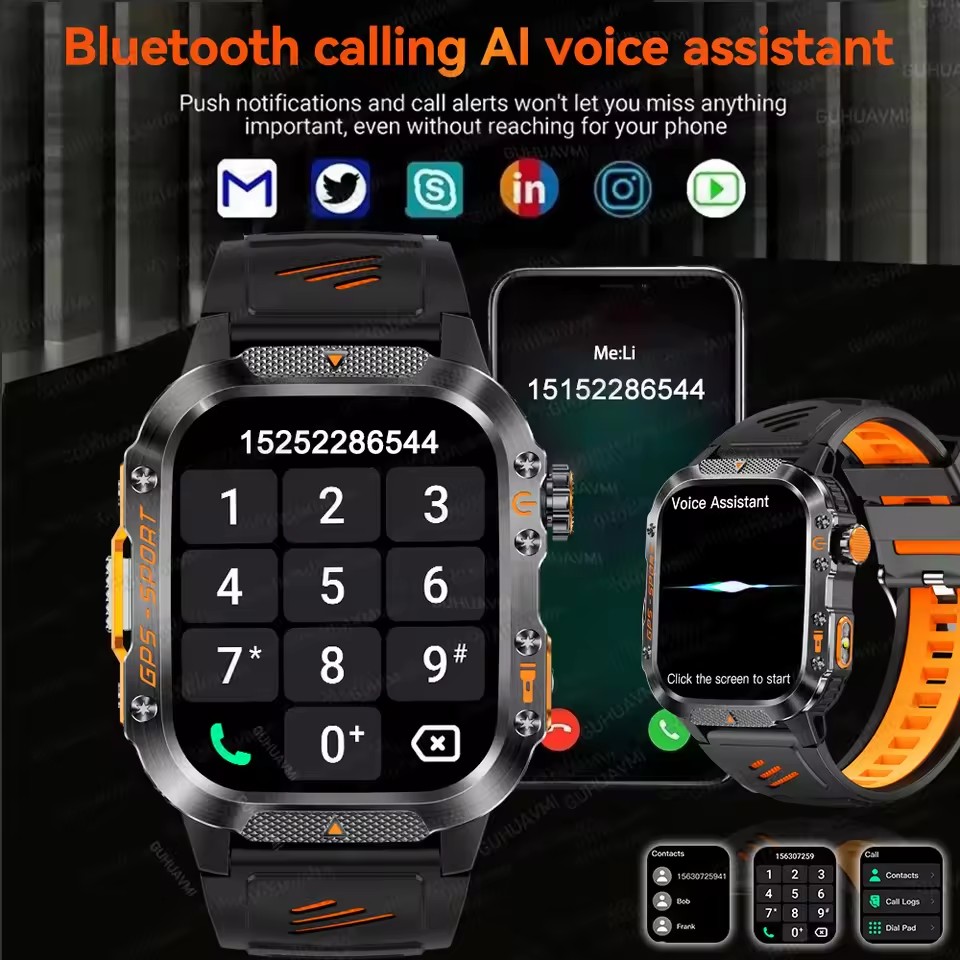 2026 New Military SmartWatches - đánh giá và giá Outdoor Power Box