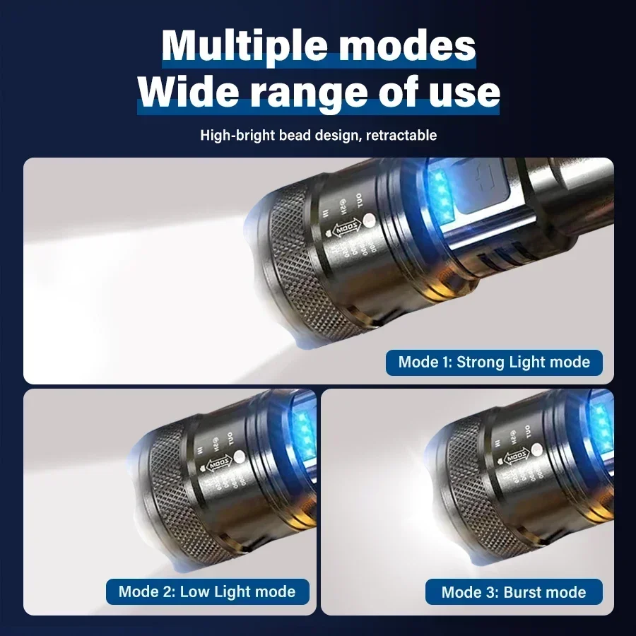Tactical LED Flashlight 2000LM - đánh giá và giá Outdoor Power Equipment
