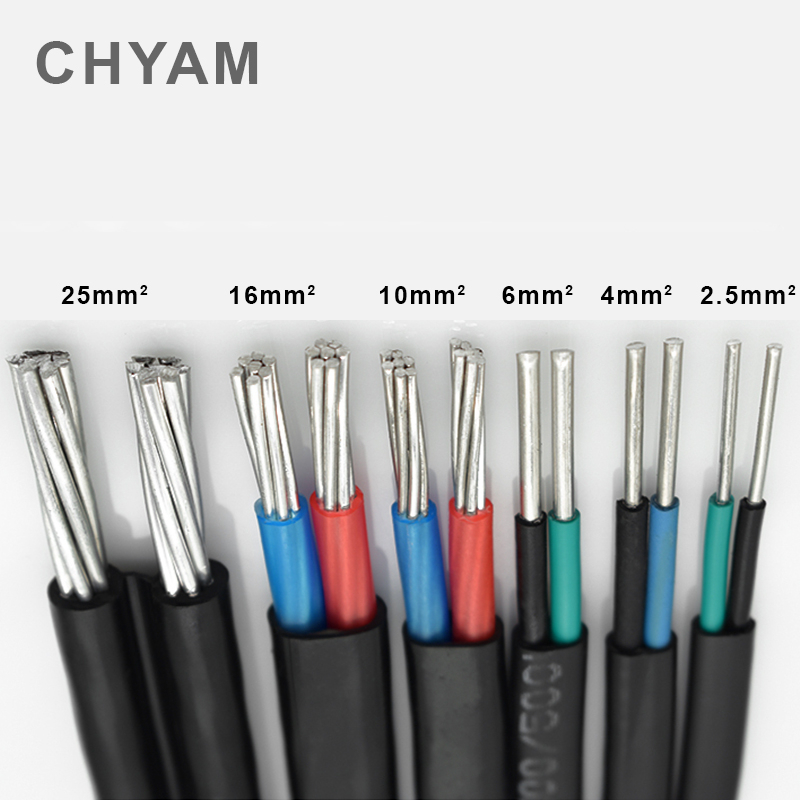 10 Meters Aluminum Wire Black  - đánh giá và giá Outdoor Power Line Cover