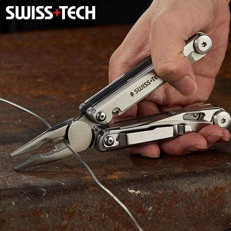 SWISS TECH 18 in 1 Multitool P - đánh giá và giá Outdoor Power Board